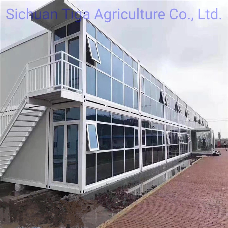 20FT Prefabricated Luxury Prefab Modern Modular Labor Camp Detachable Container Office for Sale