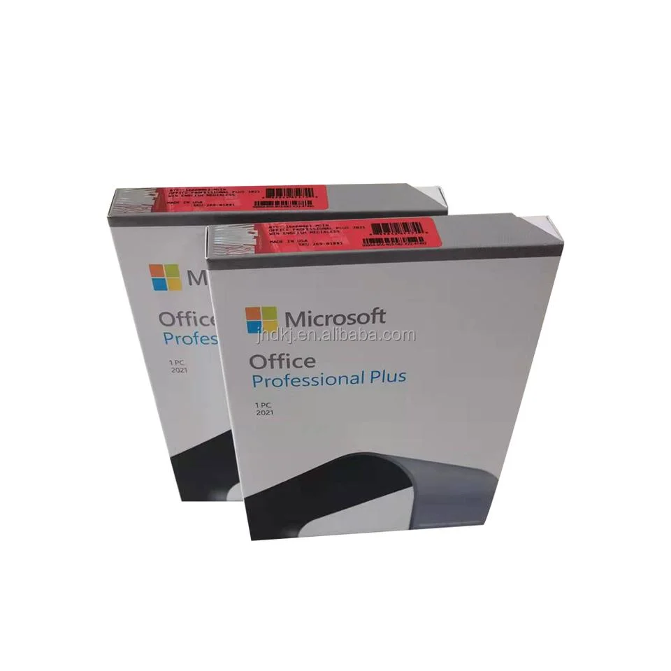 Microsoft Office 2021 Professional Plus Bind Key Medialess Pkc Box Office 2021 PRO Plus