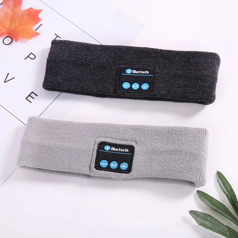 Music Bluetooth Headband Knits Sleeping Headwear Headphone Sports Speaker Headset Sleep Bluetooth Headphones